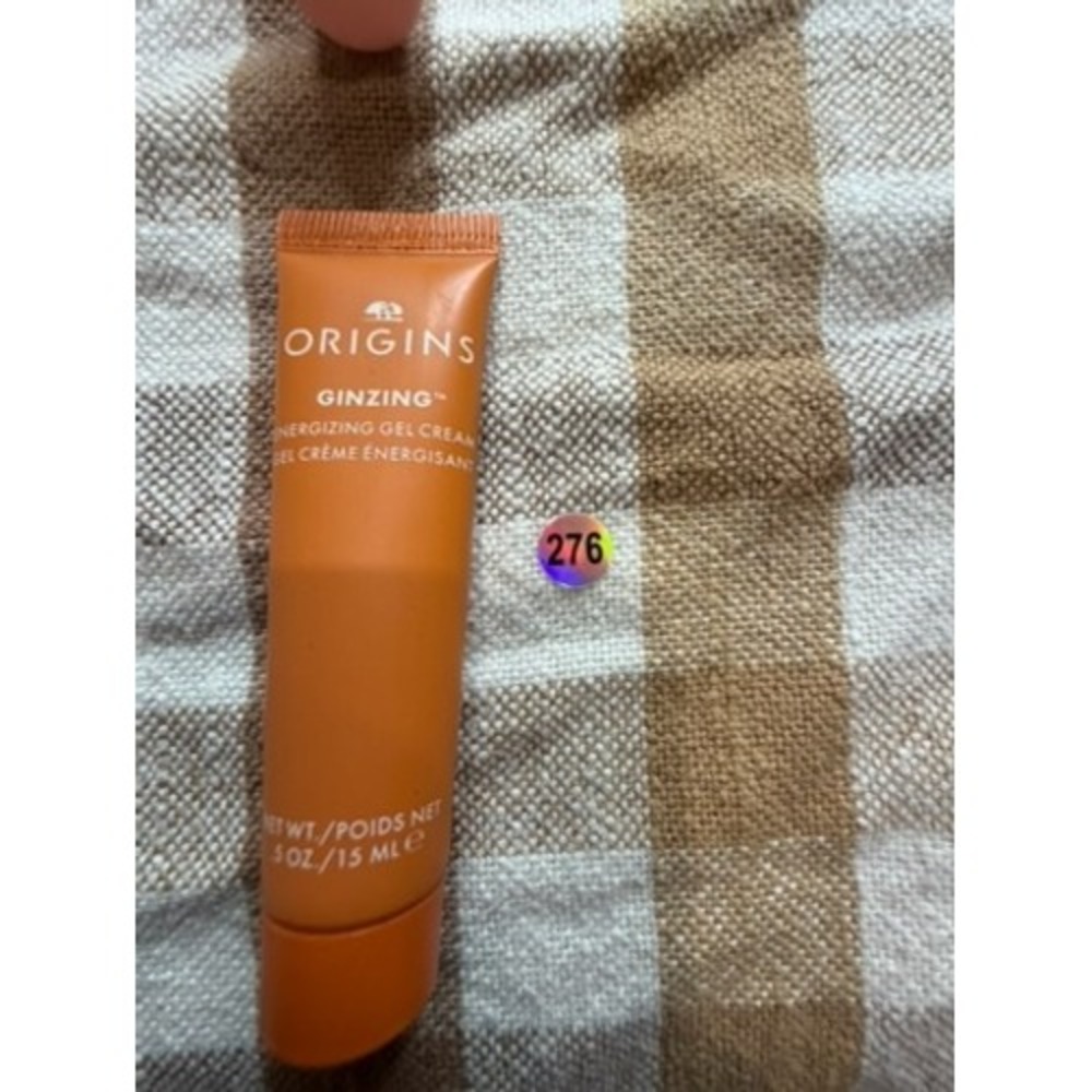 Origins GinZing Energizing Gel Cream Moisturizer Travel Size 0.5oz 15ml New